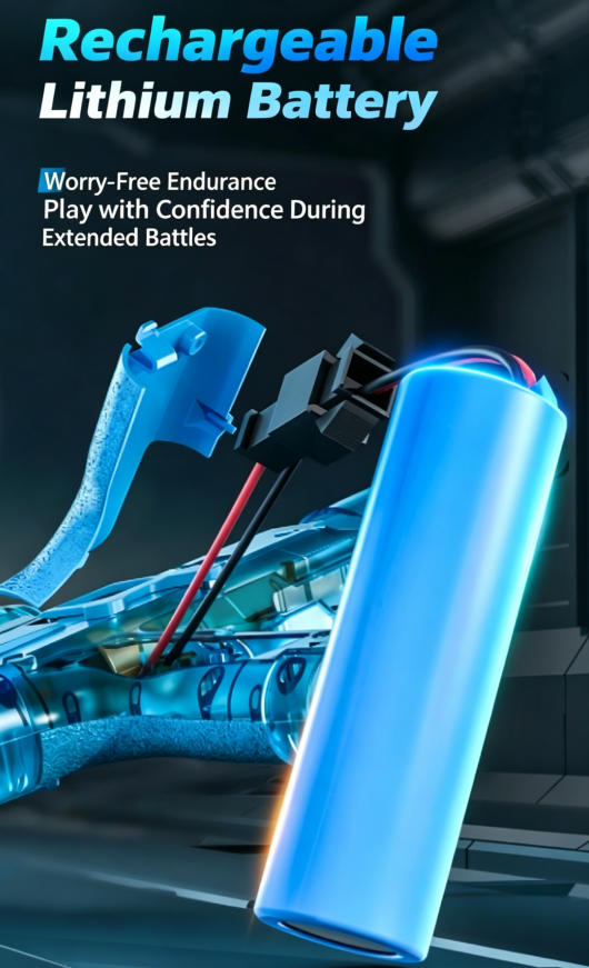 Electric Water Gun — Rapid Auto-Blast, No Pumping