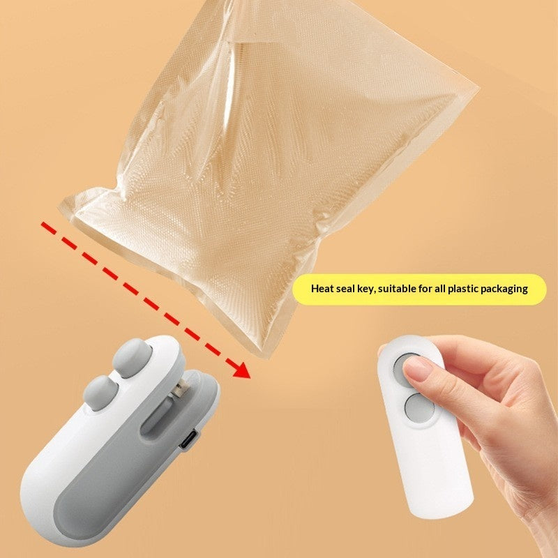 Mini Bag Sealer — Keep Snacks Fresh Longer